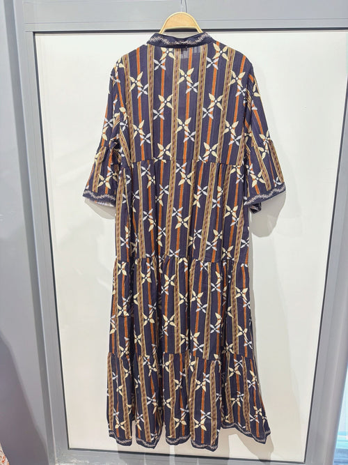 Lataa kuva 1. Sienna – boho puuvillamekko