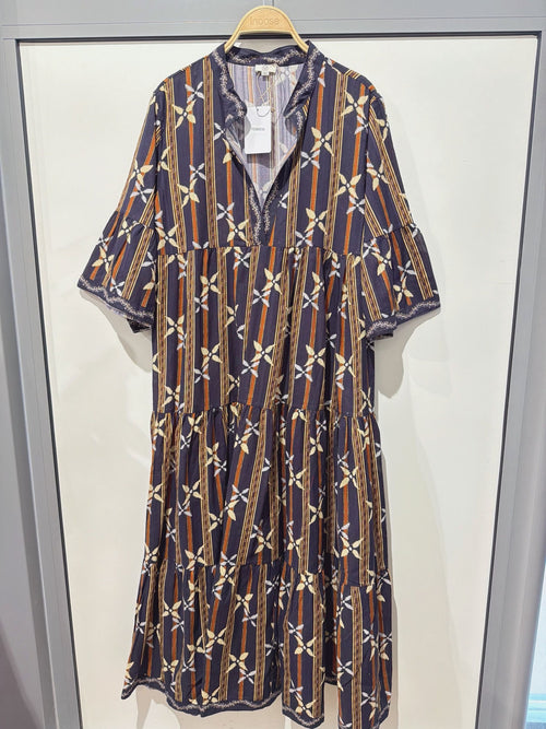 Lataa kuva 1. Sienna – boho puuvillamekko