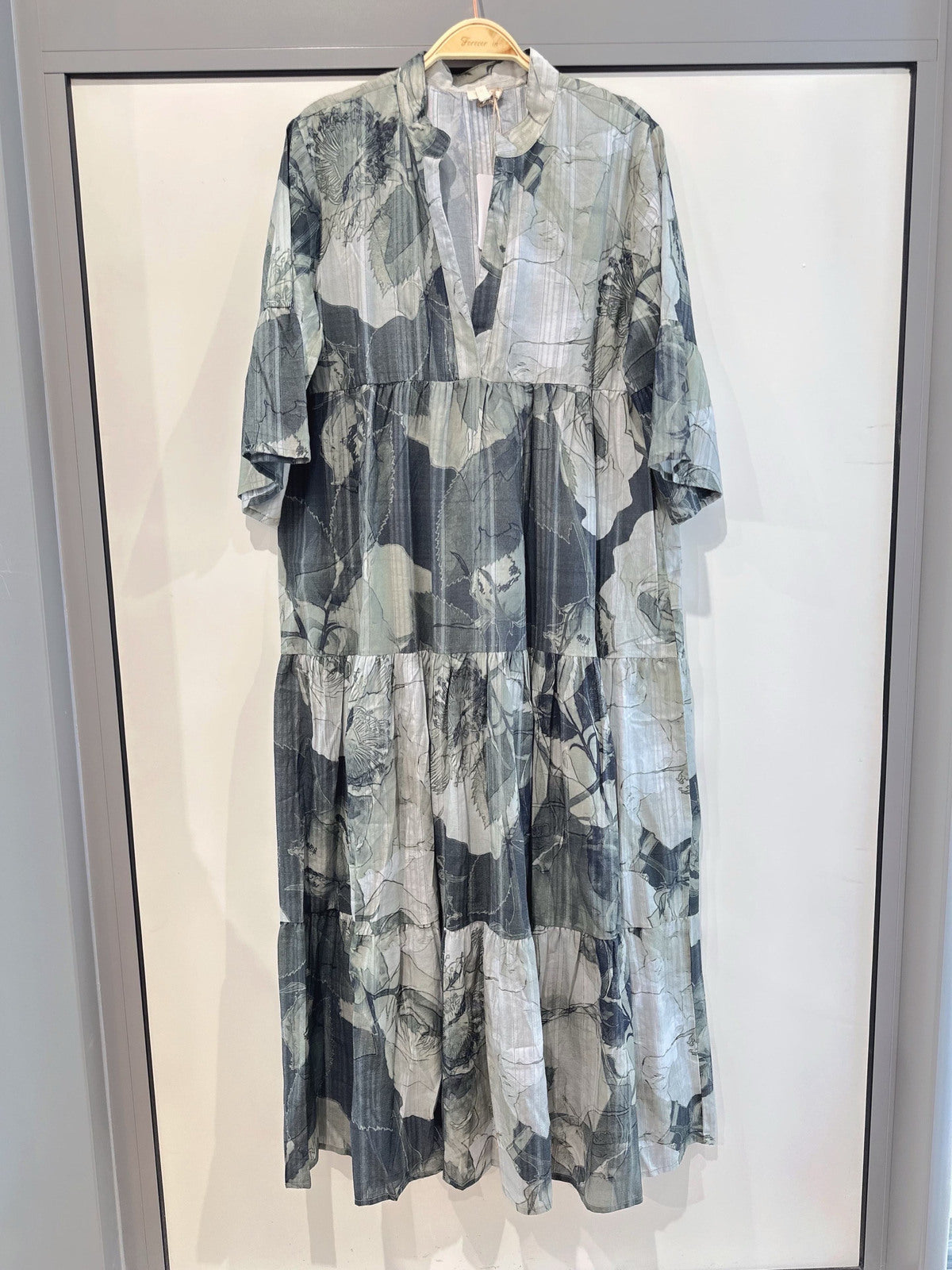 Misty – pitkä boho-puuvillamekko
