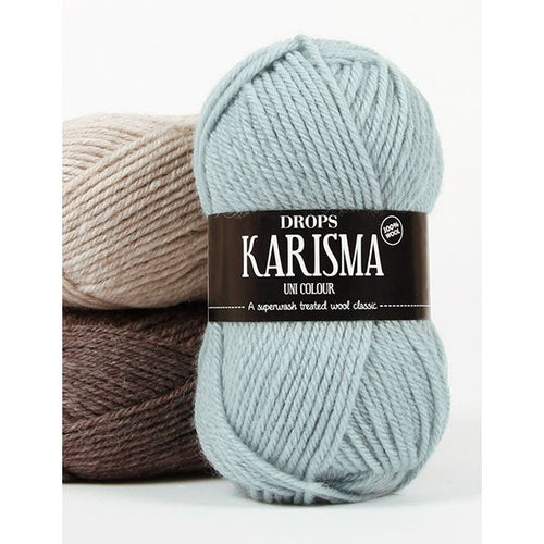 Lataa kuva 1. Drops Karisma - Superwash-käsitelty villaklassikko