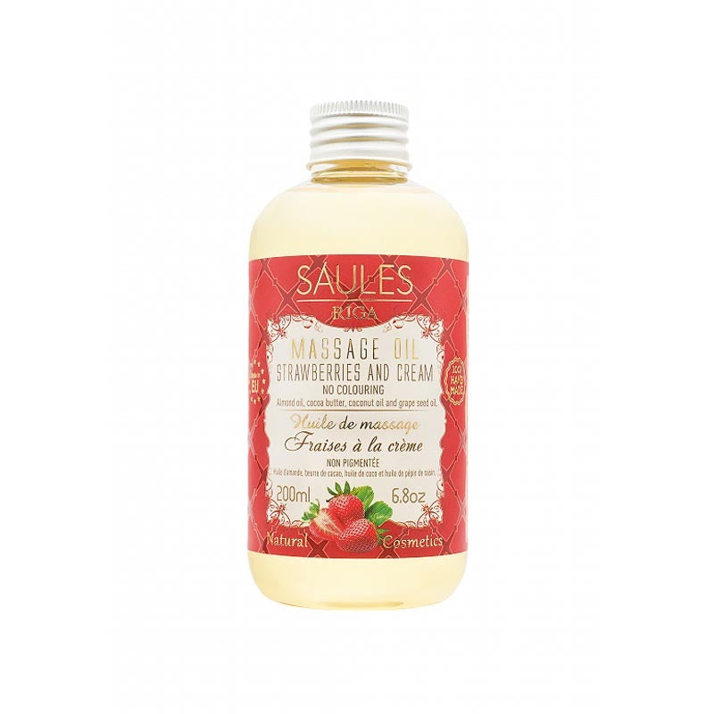 Hierontaöljy- Mansikka ja Kerma