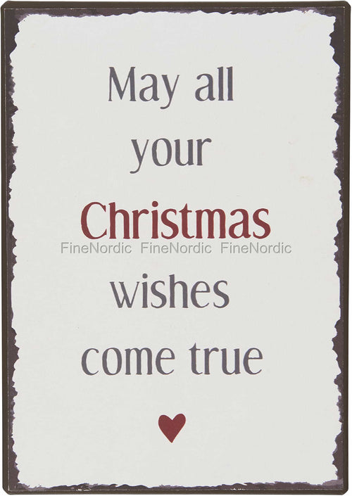 Lataa kuva 1. Ib Laursen Jouluinen Metallikyltti