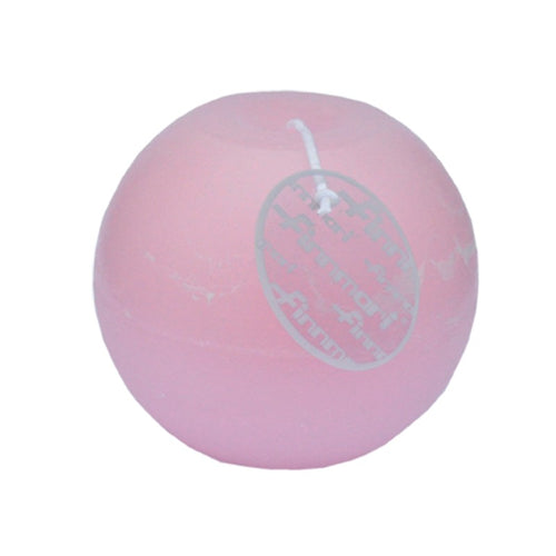 Lataa kuva 1. Pallokynttilä vaaleanpunainen