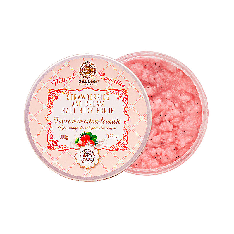 Vartalon kuorinta Mansikka ja Kerma