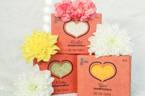 Lataa kuva 1. Shampoopala, useita variaatioita