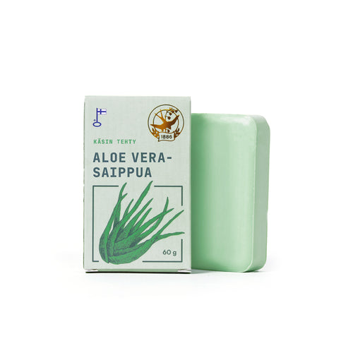 Lataa kuva 1. Palasaippua Aloe vera 60g